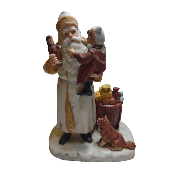 Old World Santa Claus Christmas Figure Surprises From Series Child Dog Numbered - Picture 1 of 9